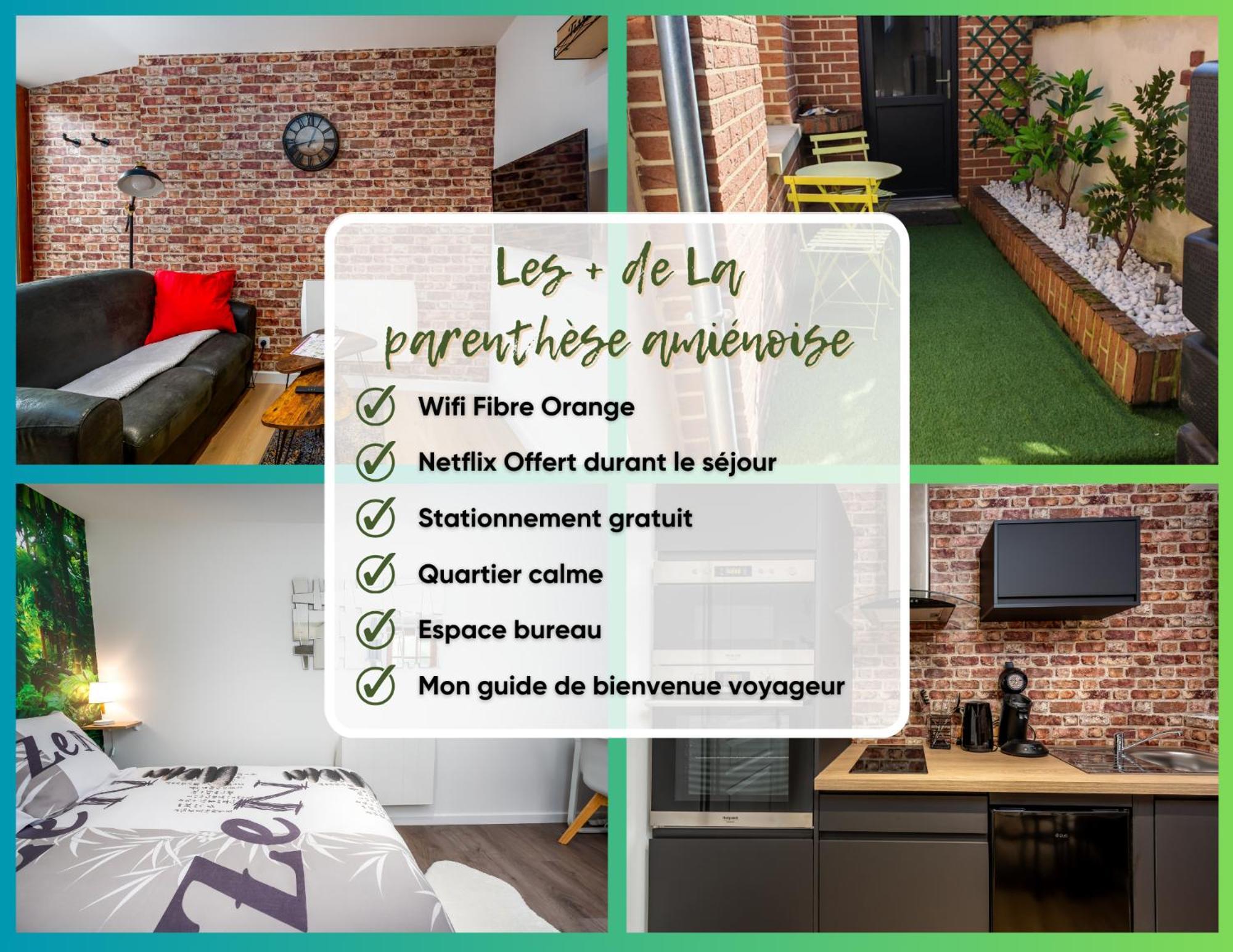אמיינס Location D'Appartements - Cosysejour - Calme Fibre Netflix מראה חיצוני תמונה