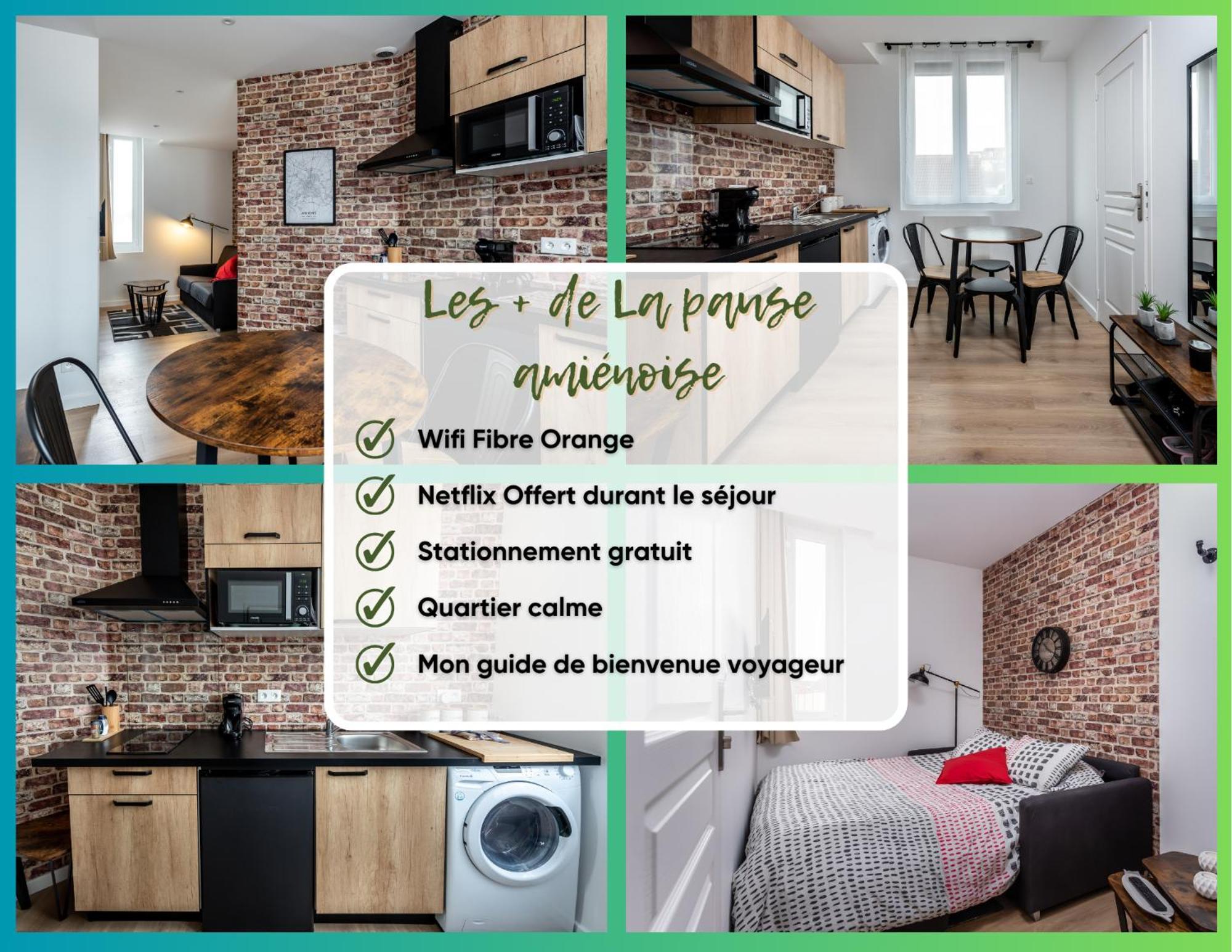 אמיינס Location D'Appartements - Cosysejour - Calme Fibre Netflix מראה חיצוני תמונה